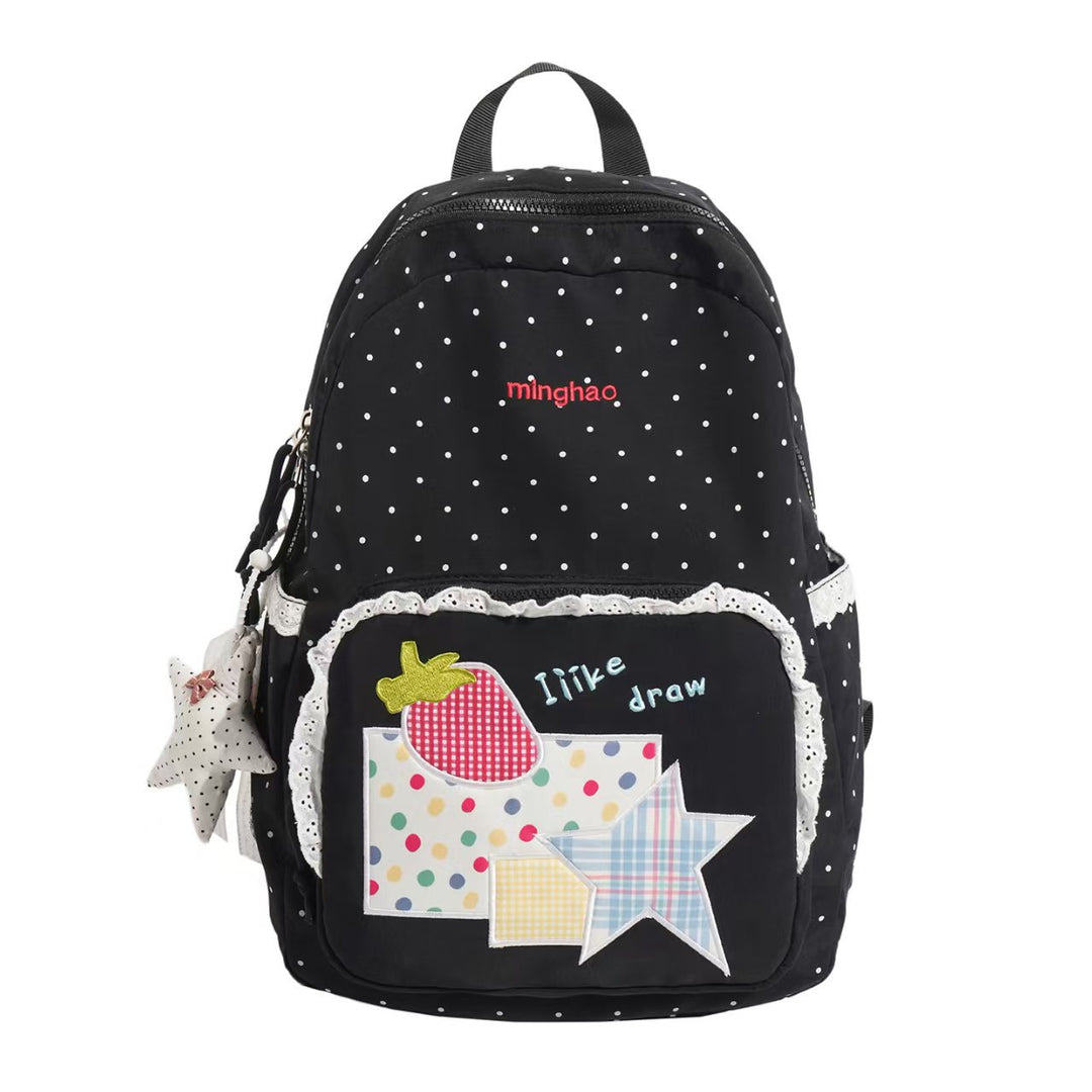 Creative Patterned Backpack Bowlift