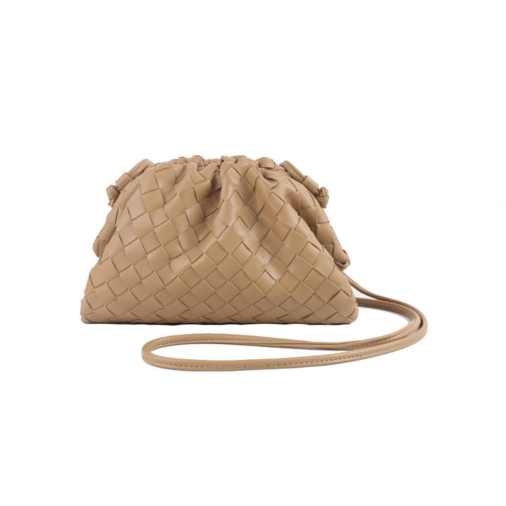 Textured Woven Handheld Clutch Bowlift