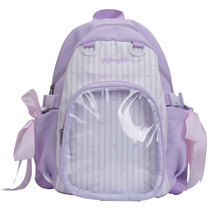 Clear Front Design Backpack Bowlift