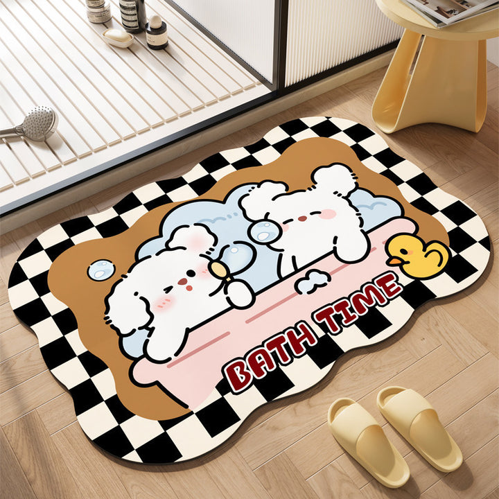 Fun Animal-Themed Bath Mat