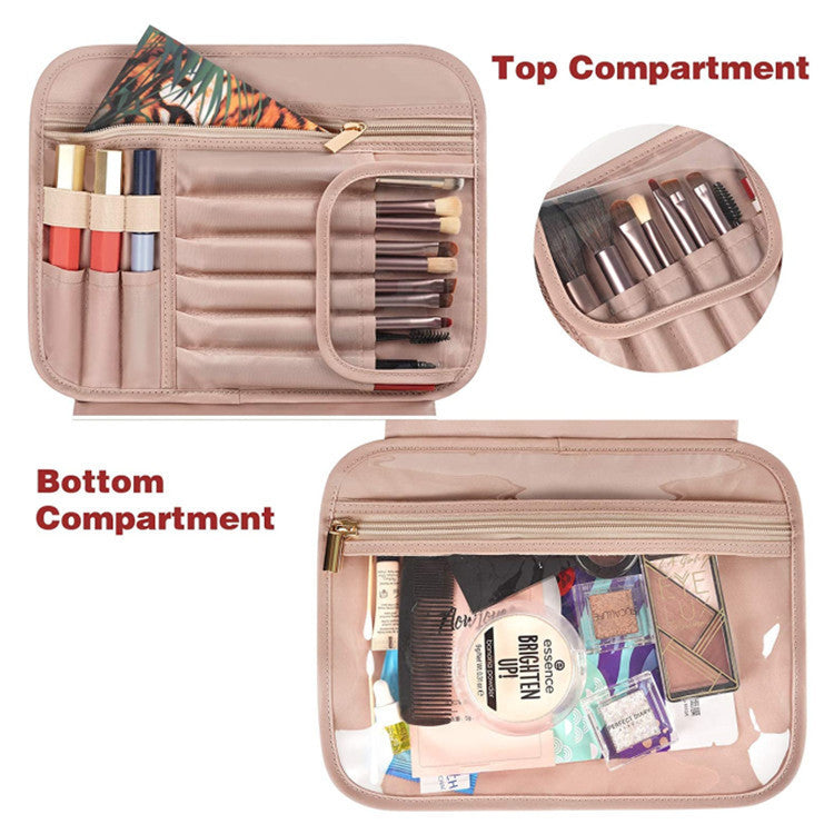 Cosmetic Organizer Bag with Improved Functionality Bowlift