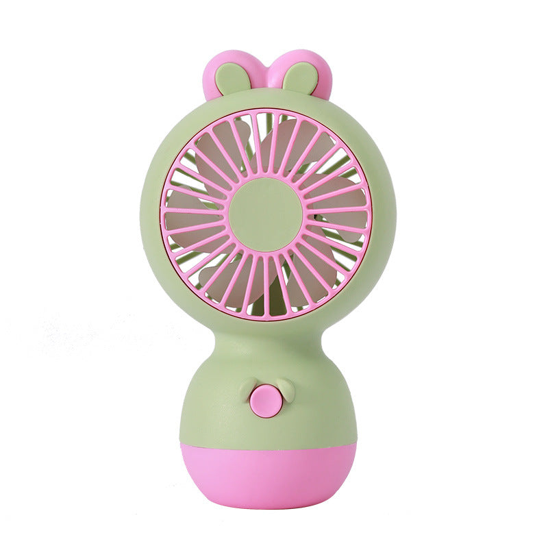 Ladies Portable Hand Fan with Cute Ear Design Bowlift