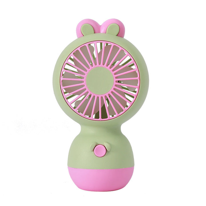 Ladies Portable Hand Fan with Cute Ear Design Bowlift