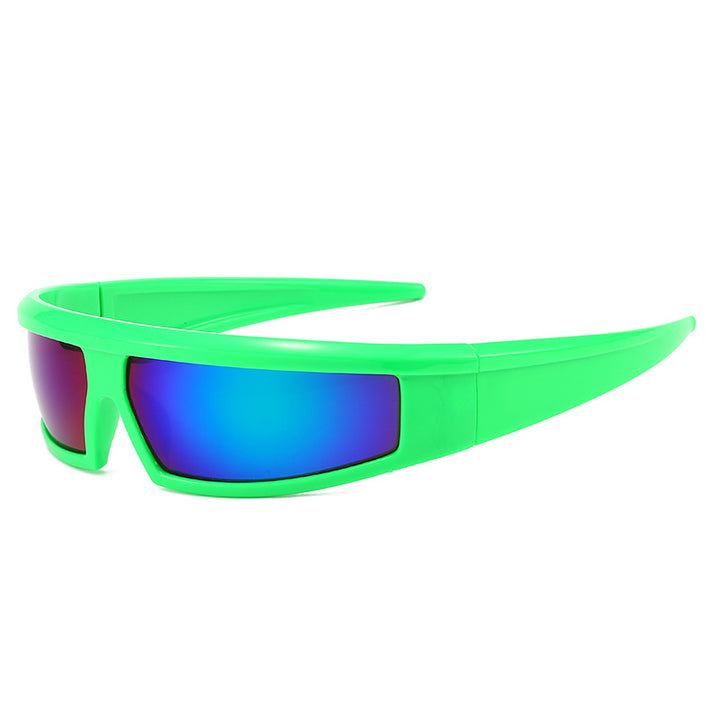 Women's Sporty Sunglasses with Robust Full Rim Design Bowlift