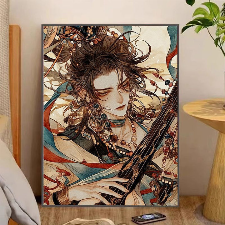 Artistic Fantasy Character Canvas Art Bowlift