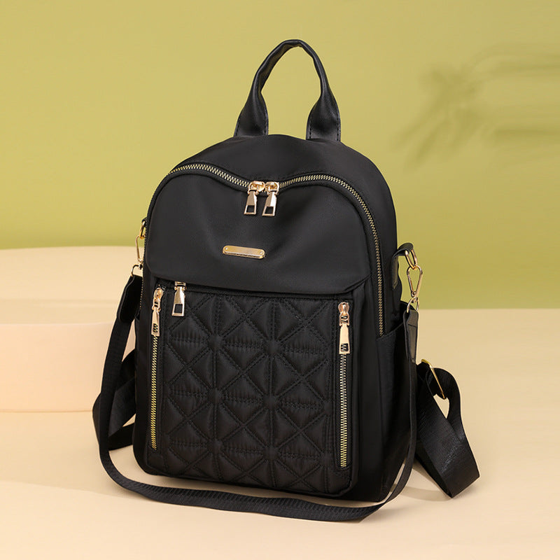 Quilted Multi-Compartment Backpack Bowlift
