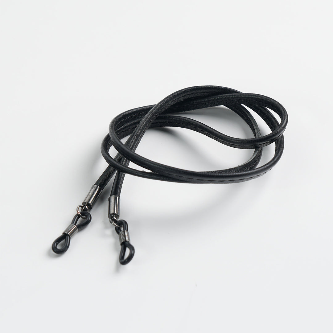 Stylish Leather Eyewear Retainer Bowlift