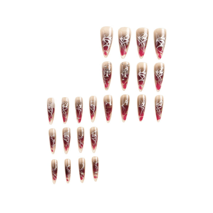 Artistic Stiletto Nail Art Set Bowlift