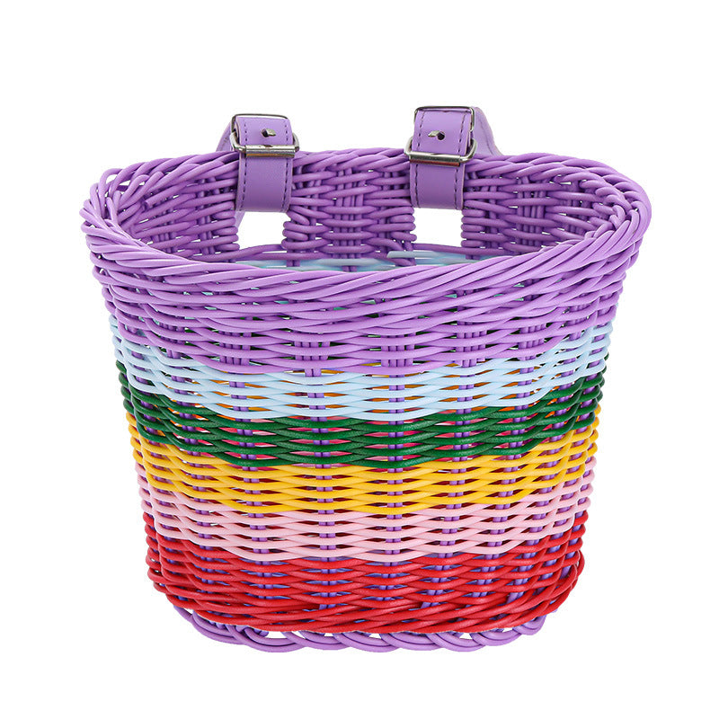 Women's bicycle basket with sturdy carrying handles Bowlift