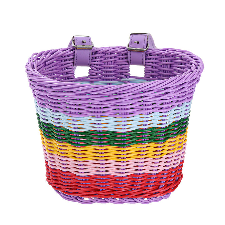 Women's bicycle basket with sturdy carrying handles Bowlift
