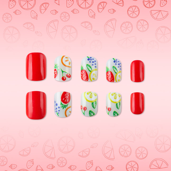Fruit-Themed Nail Art Set Bowlift