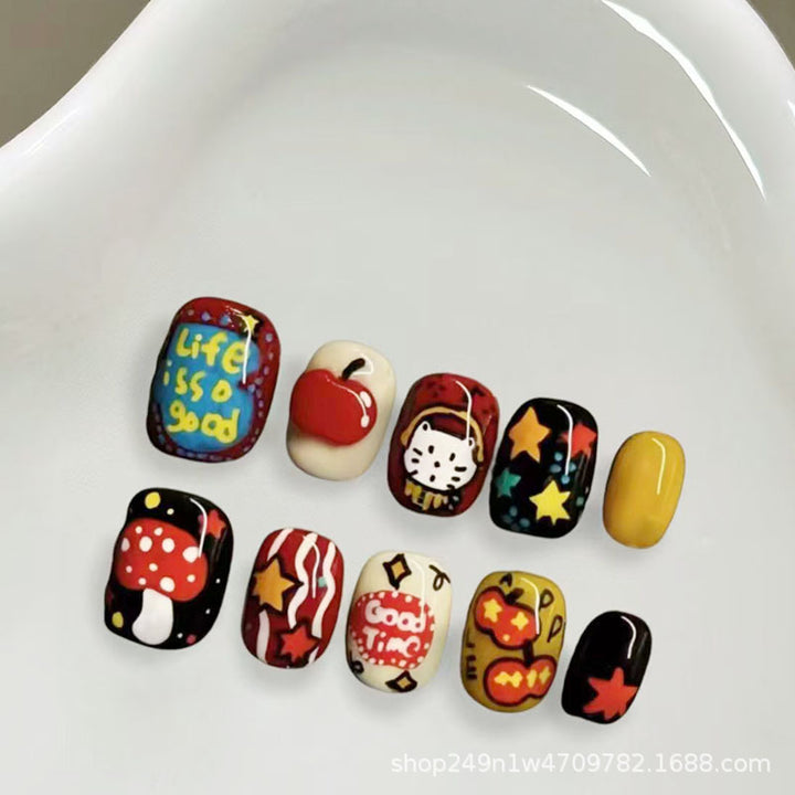 Playful Artistic Nail Art Design Set Bowlift