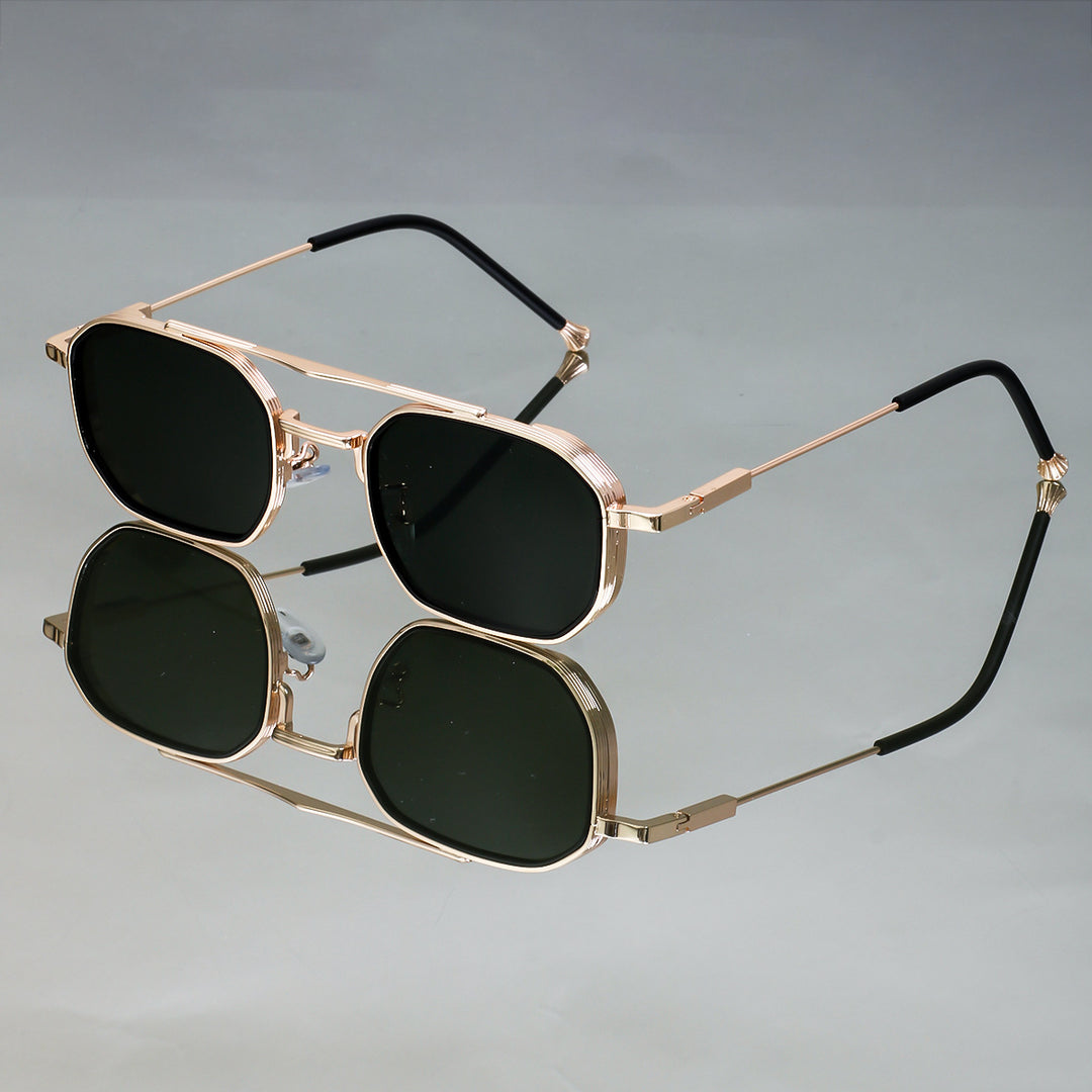 Women Designer Sunglasses with Elegant Metallic Frame Bowlift