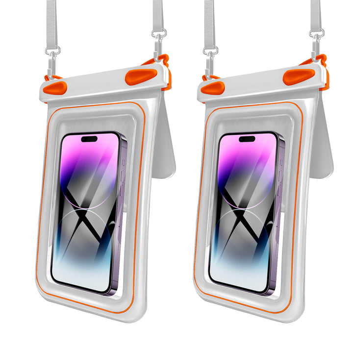 Waterproof Smartphone Case with Removable Shoulder Strap Bowlift