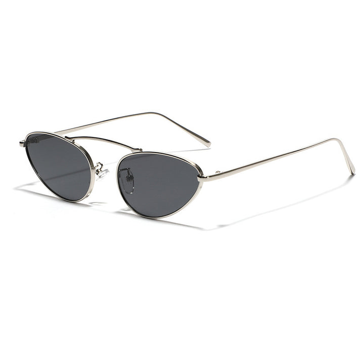 Fashionable sunglasses with elegant metal frame Bowlift