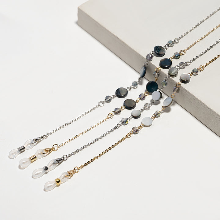 Multi-Layered Beaded Eyewear Chain Bowlift