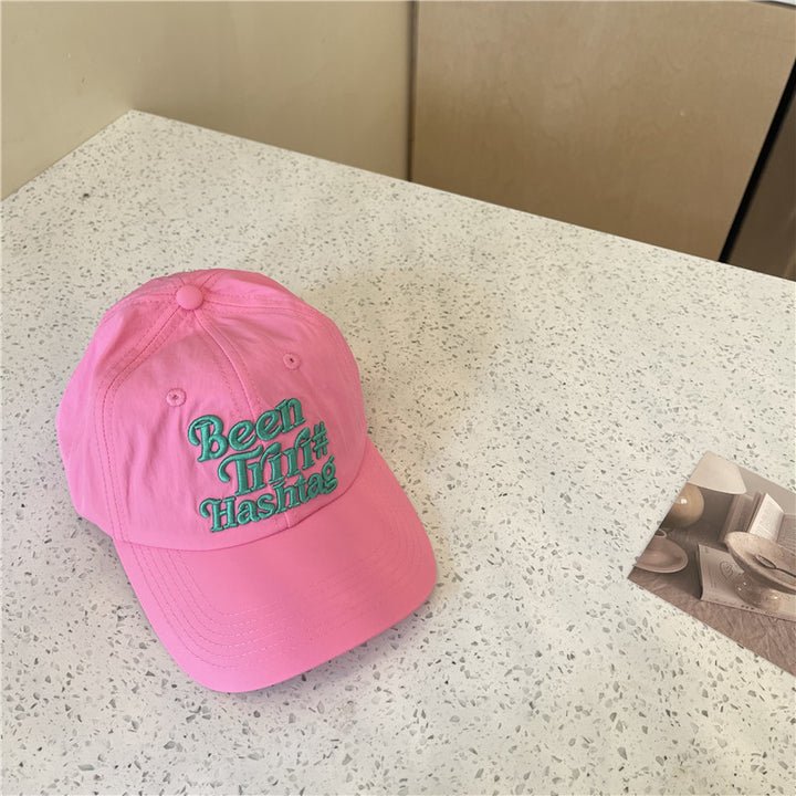 Women's Graphic Embroidered Baseball Cap Bowlift