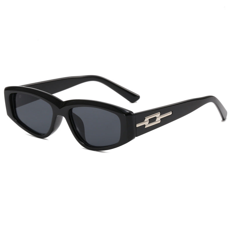 Women's fashionable sunglasses with elegant frame decoration Bowlift