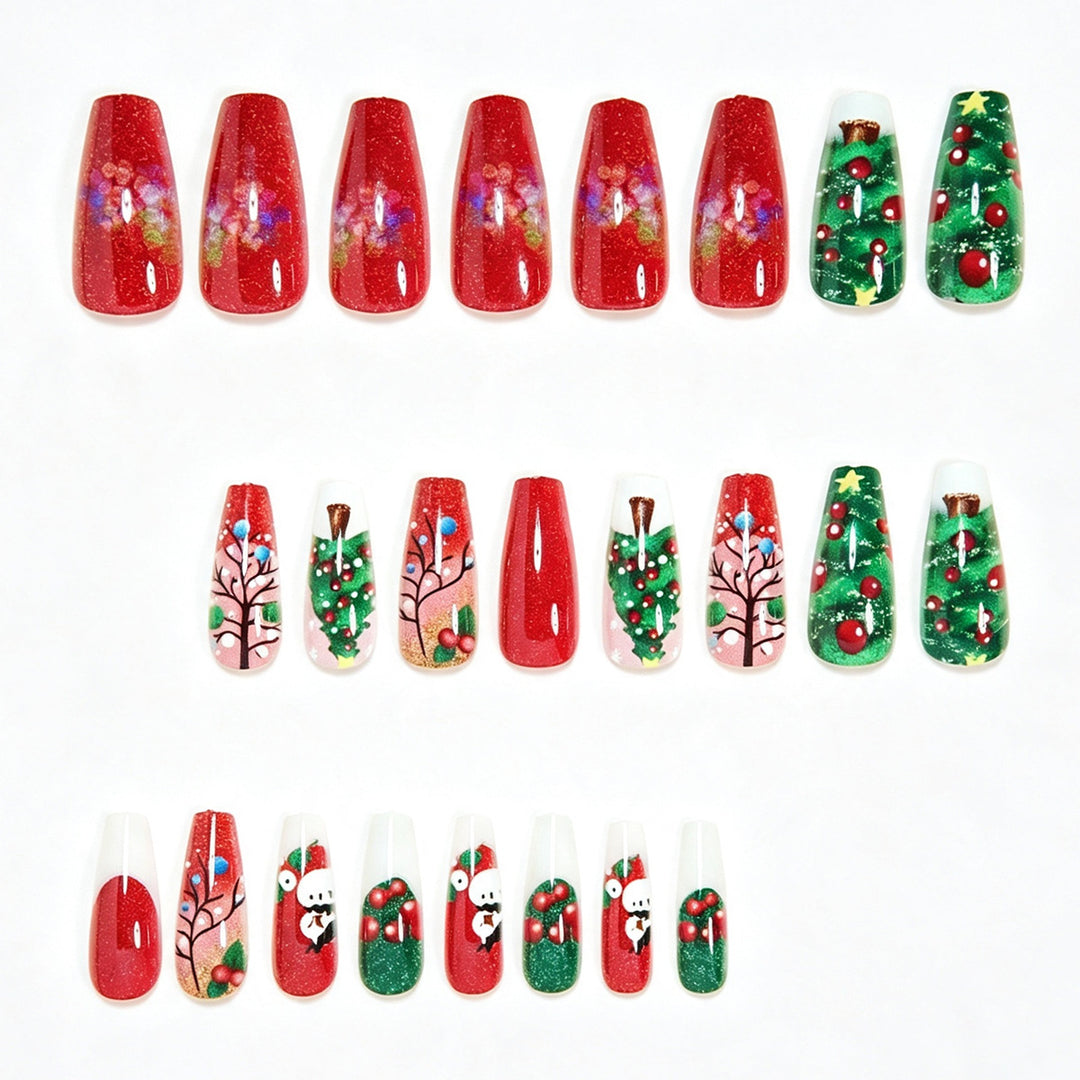 Festive Holiday Nail Art Bowlift