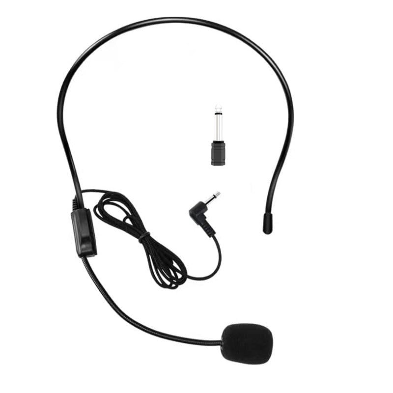 Adjustable Boom Microphone Headset Bowlift