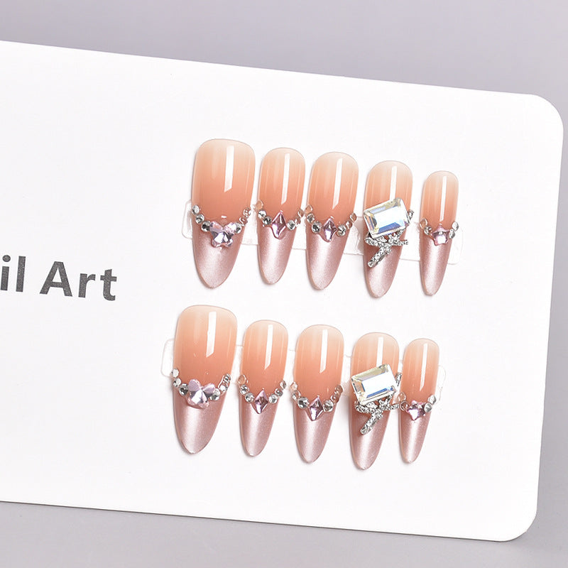Artistic Nail Design with Decorative Elements Bowlift