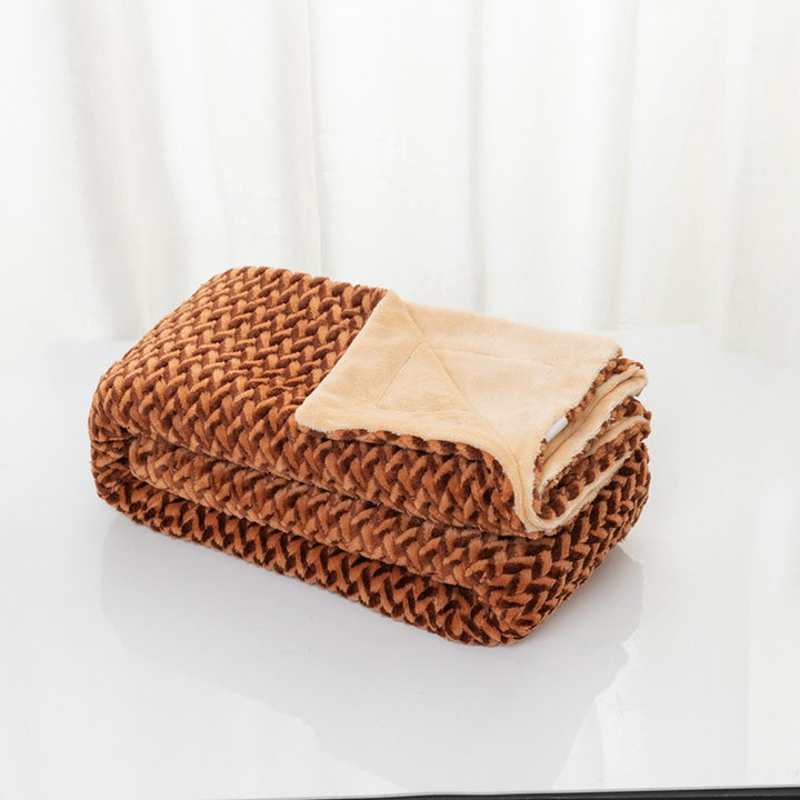 Women's soft and cozy microfiber blanket Bowlift