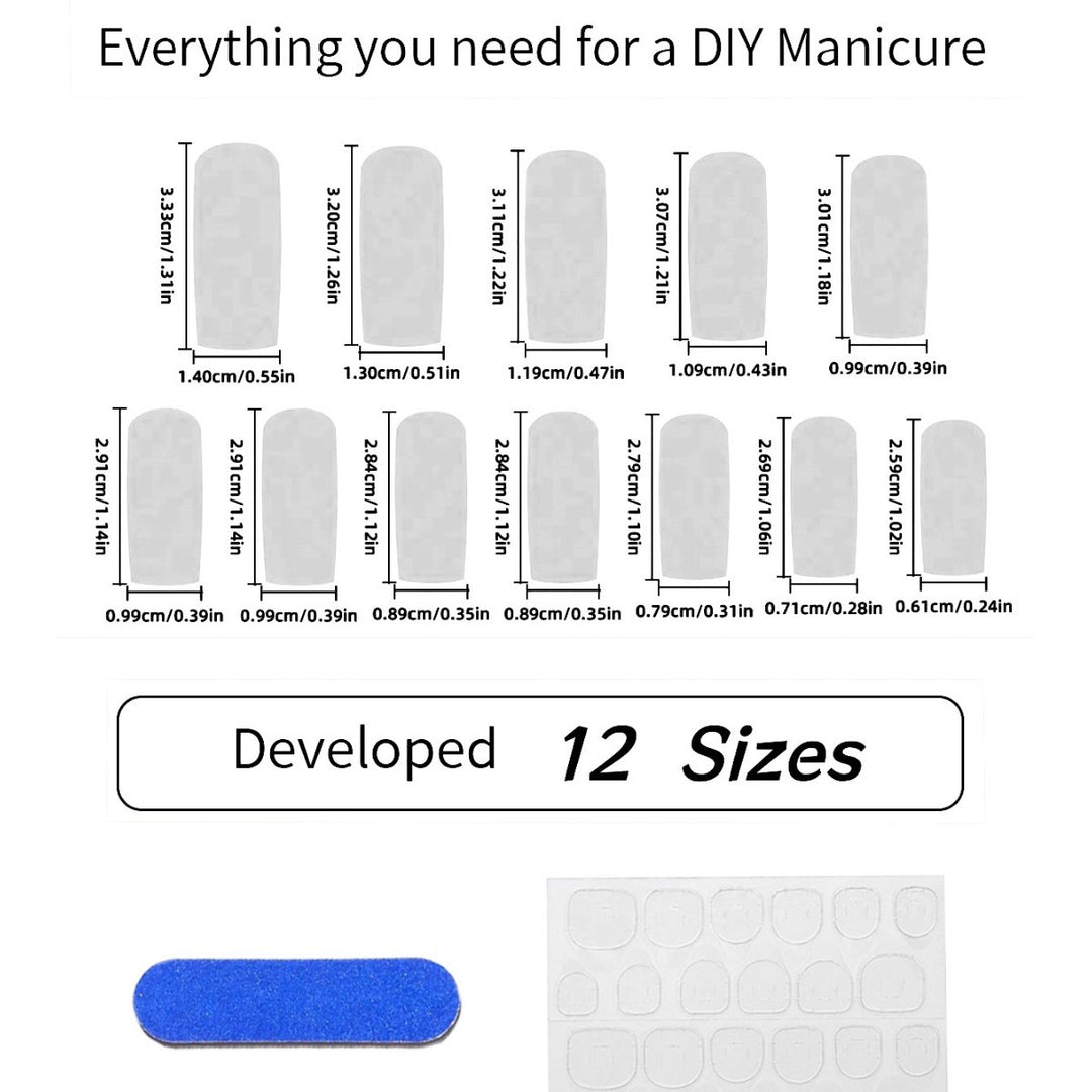 Modern Acrylic Nail Set Bowlift