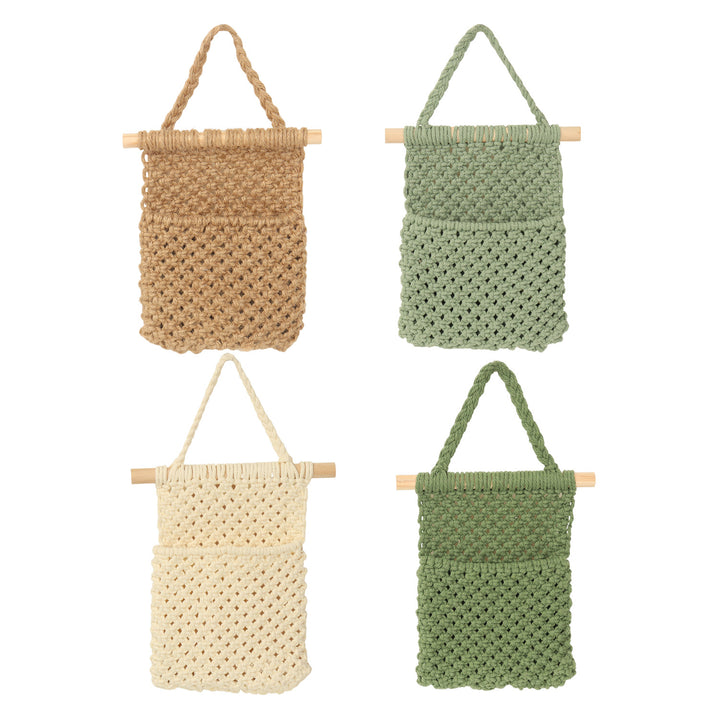 Decorative Crochet Wall Organizer