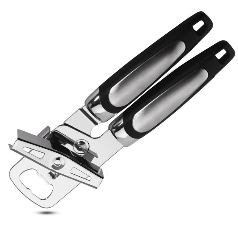 Ergonomic Stainless Steel Multi-Function Can and Bottle Opener Bowlift