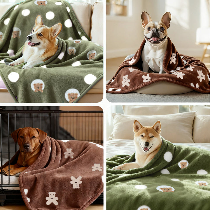 Women's Patterned Blanket Bowlift