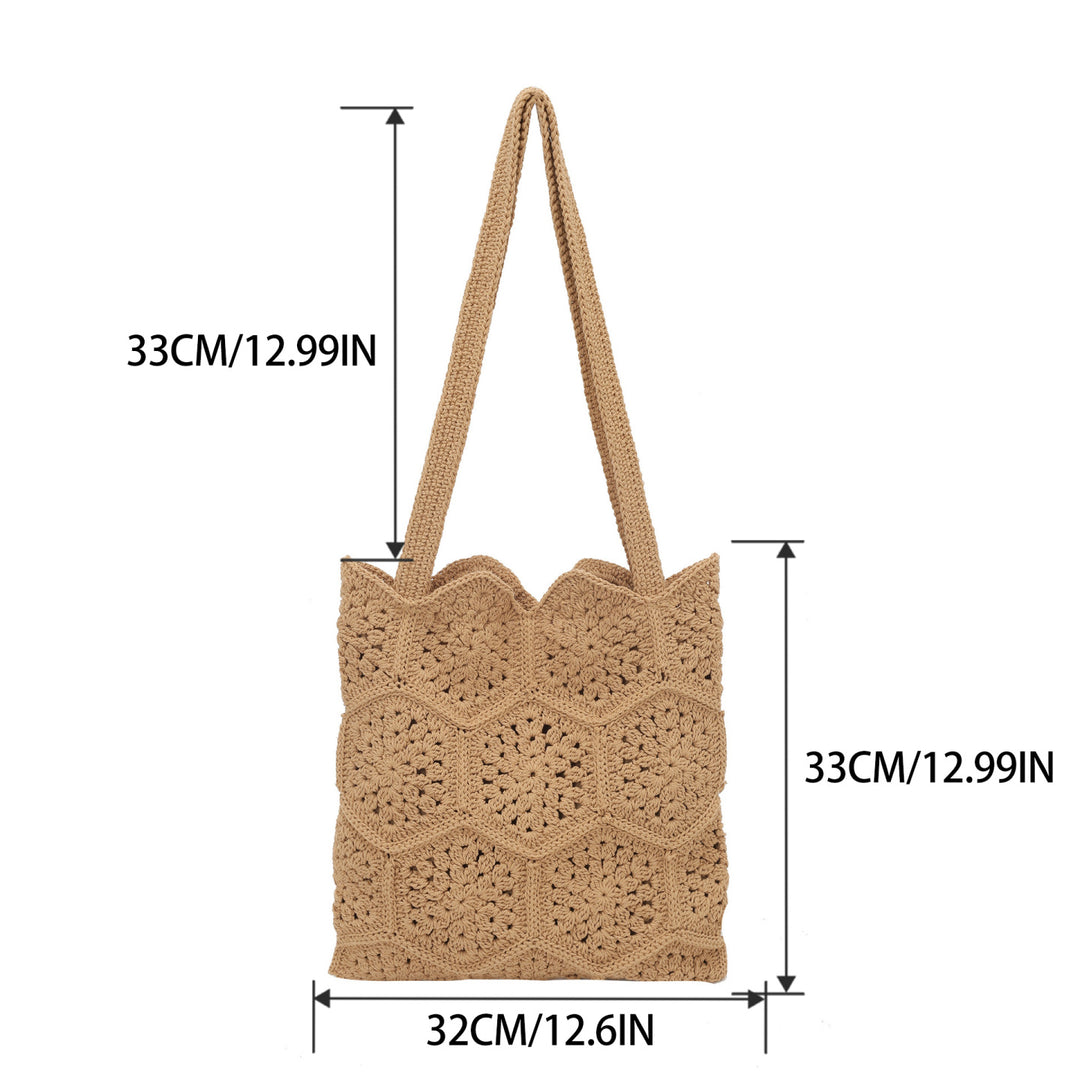 Handmade knitted bag Bowlift
