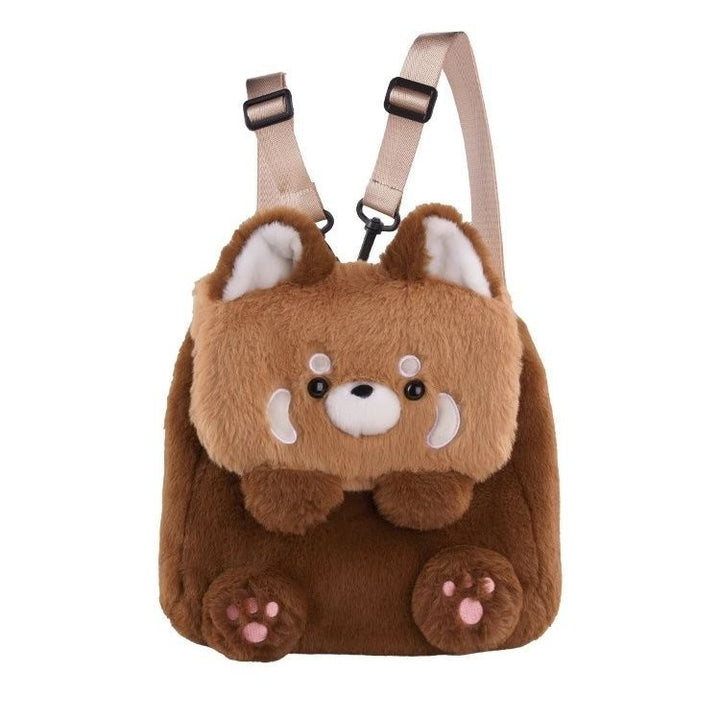 Plush backpack with animal design Bowlift