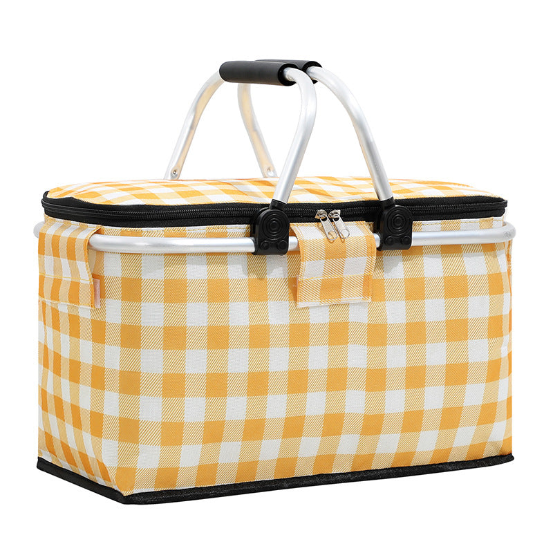 Premium Insulated Picnic Basket Bowlift