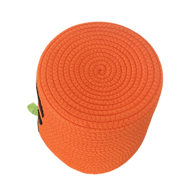 Women's Decorative Storage Basket in Pumpkin Design Bowlift