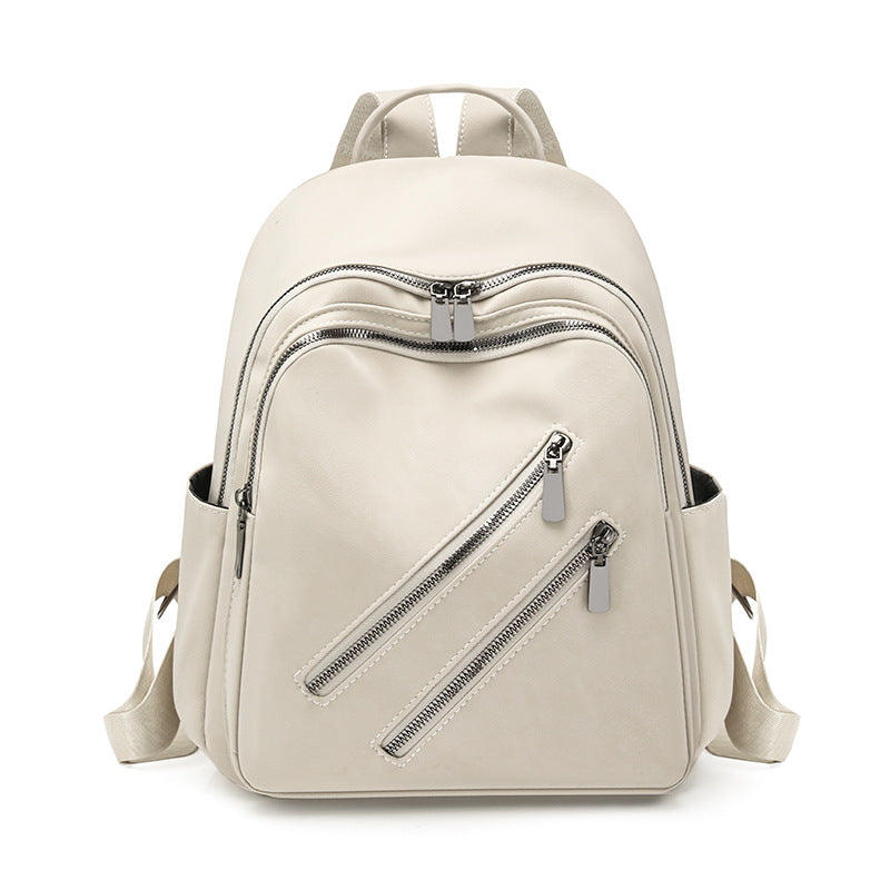 Versatile Multi-Pocket Zippered Backpack Bowlift