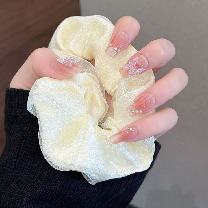 Premium Ocean-Inspired Press-On Nail Extensions Bowlift