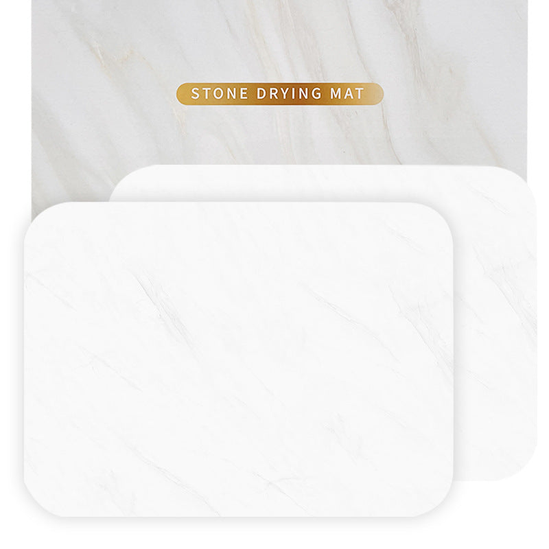 Luxury Marble Design Drying Mat