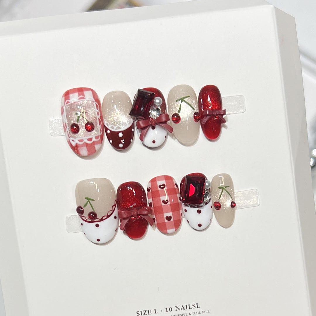 Decorative Themed Nail Art Kit Bowlift