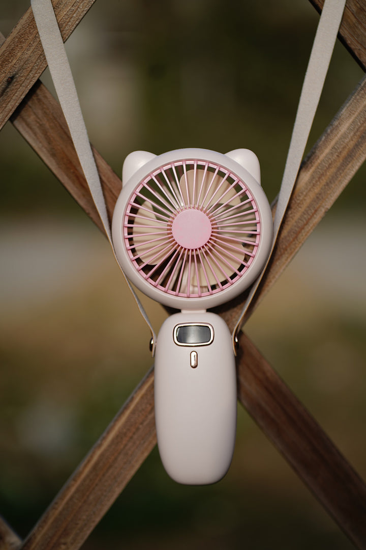 Unisex Portable Handheld Fan in Creative Animal Design Bowlift