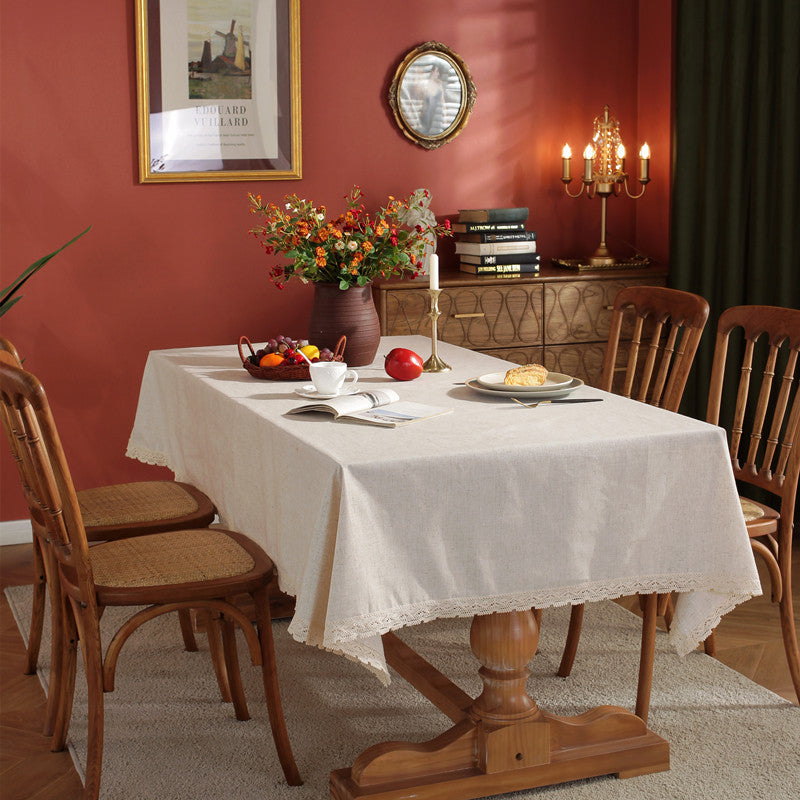 Textured Woven Tablecloth
