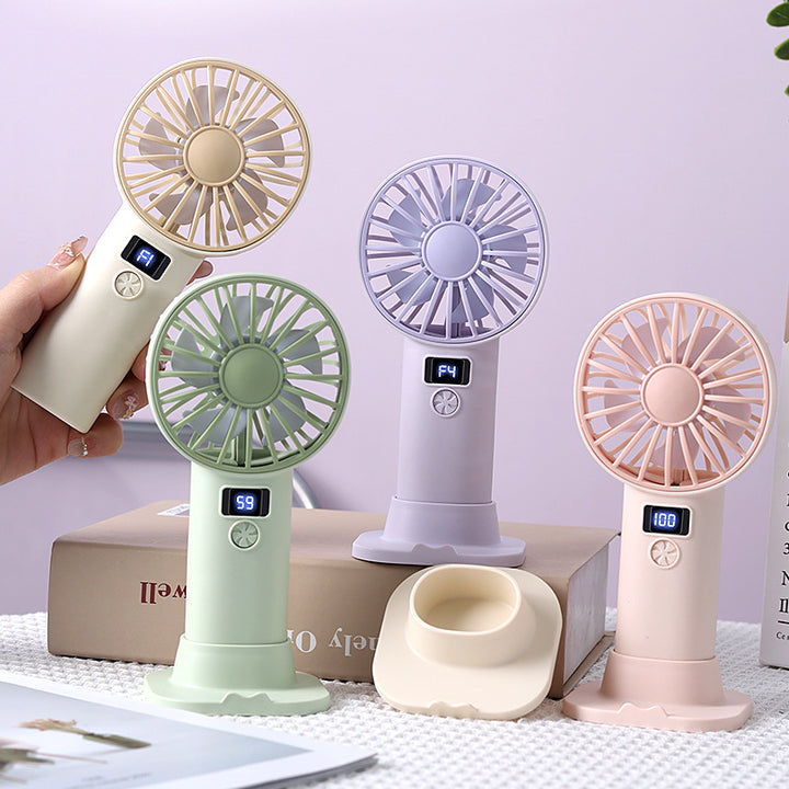 Women Portable Table Fan Bowlift