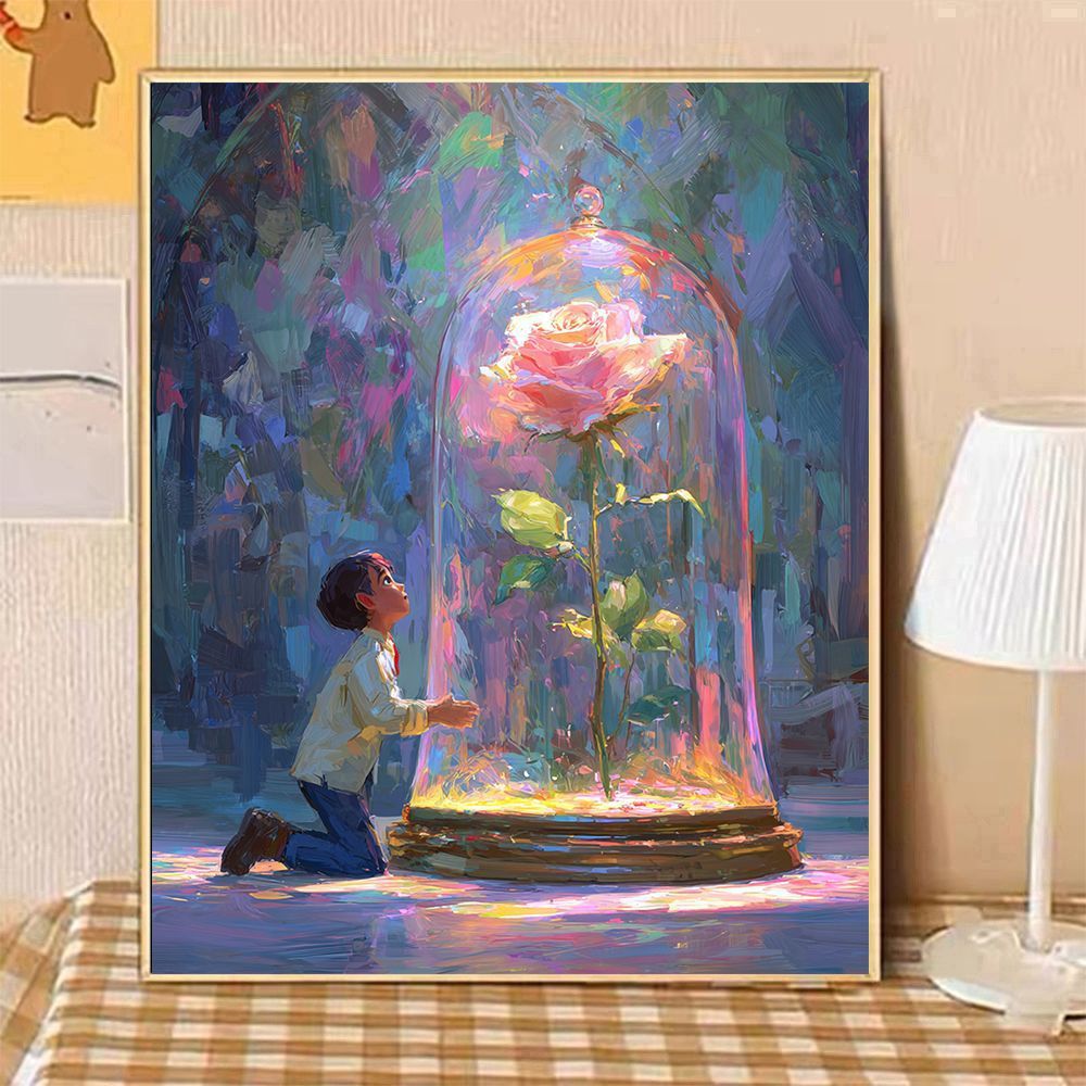 Enchanted Garden Fantasy Art Print Bowlift