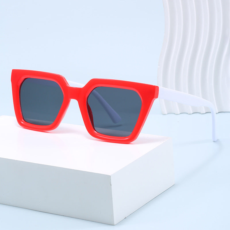 Women's modern designer sunglasses with transparent frame Bowlift