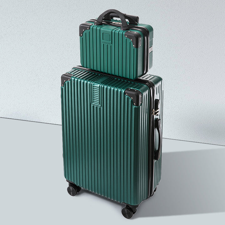 Dual-Compartment Hard Shell Luggage Set Bowlift