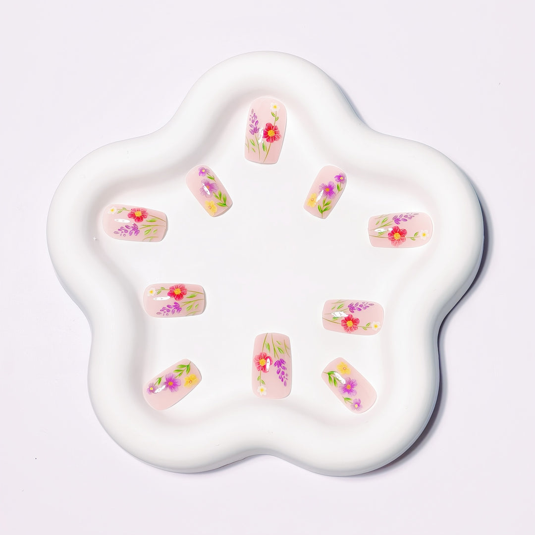 Blumen Nail Art Set Bowlift