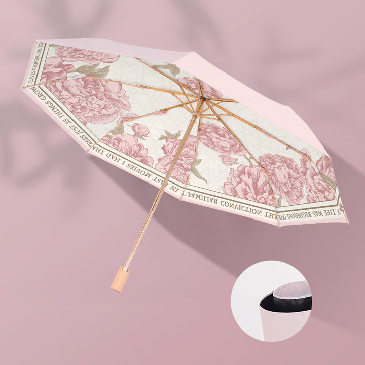 Ladies Folding Umbrella Bowlift