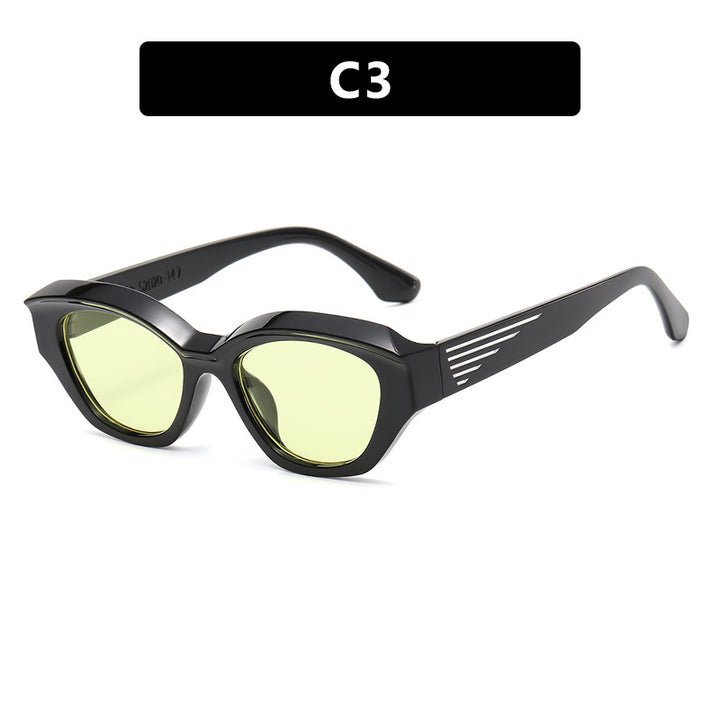 Women's Cat-Eye Sunglasses with Distinctive Frame and UV Protection Bowlift