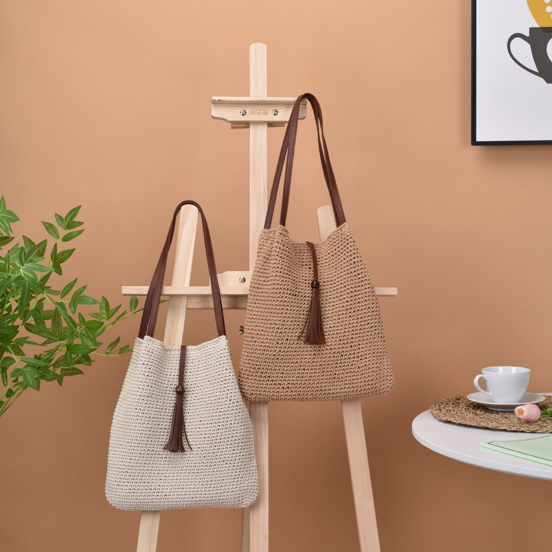 Handmade Croatian Macrame Bag Bowlift