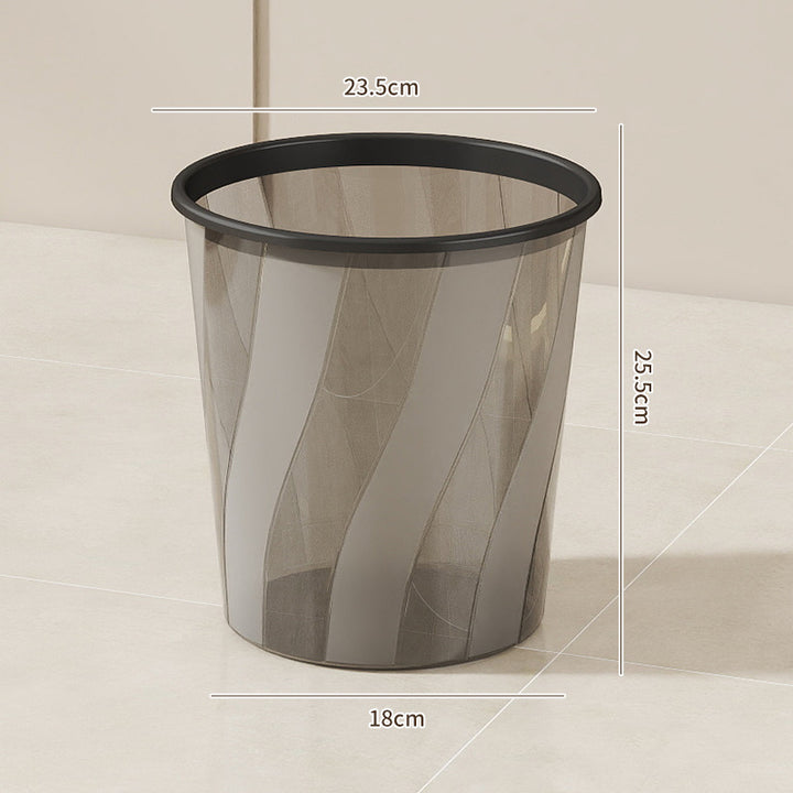Women Plastic Trash Can with Modern Design Bowlift