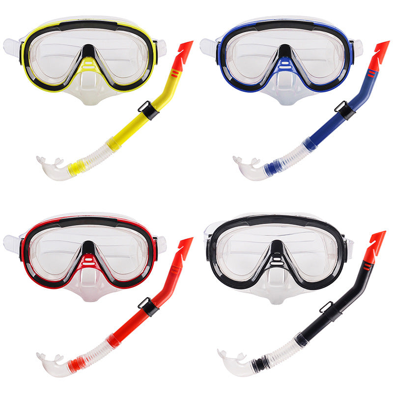 Ladies snorkeling set with extended visibility Bowlift